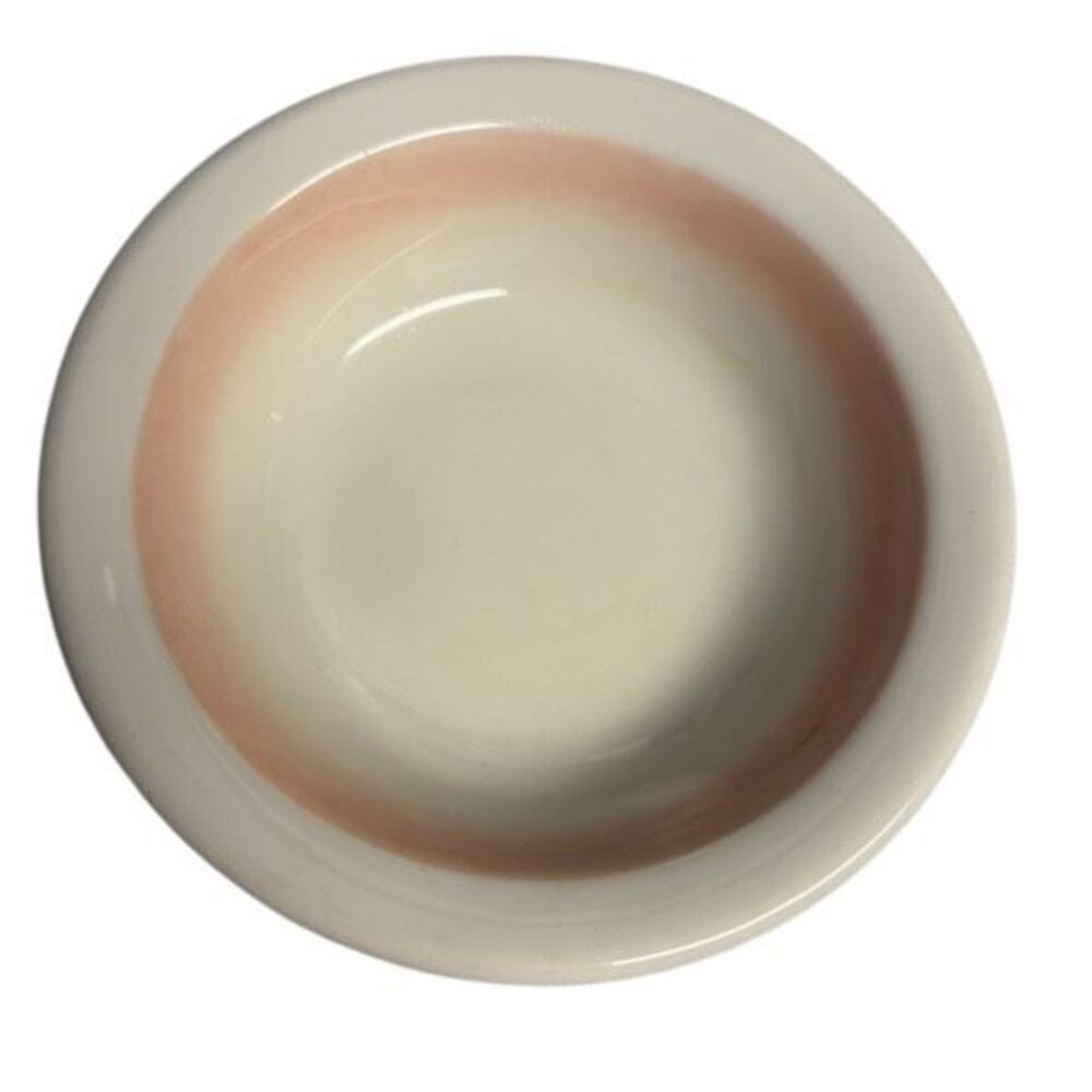 Jackson China 4 3/4” Pink Airbrushed Bowl
